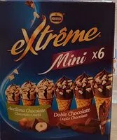 Mängden socker i Extreme mini conos de helado de avellana y chocolate