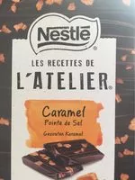 Mängden socker i NESTLE L'ATELIER Noir Caramel 115g