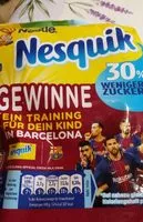 Mängden socker i Nesquik 30% weniger Zucker