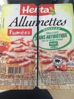 Mängden socker i HERTA Lardons allumettes fumés sans antibiotique