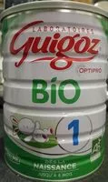 Mängden socker i GUIGOZ 1 BIO 800g 1er âge dès la Naissance