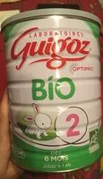 Mängden socker i GUIGOZ 2 BIO 800g 2ème âge dès 6 mois