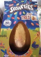 Mängden socker i L'oeuf Très'or Smarties