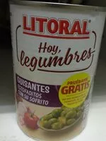 Mängden socker i Hoy, legumbres