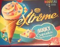Mängden socker i Extrême Lucky Cupcake