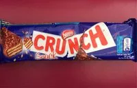 Mängden socker i CRUNCH SNACK Barre chocolatée - 33g