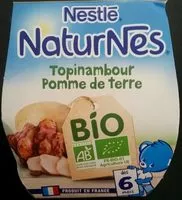 Mängden socker i Naturnes topinambour pomme de terre