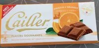 Mängden socker i Milchschokolade mit orangenfullung