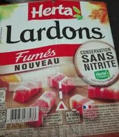 Mängden socker i Lardon fumés conservation sans nitrites