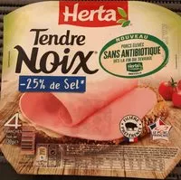 Mängden socker i Tendre noix -25% de sel