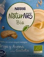 Mängden socker i Naturnes Bio papilla de trigo, avena con sabor a vainilla ecológica