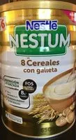 Mängden socker i 8 cereales con galleta 6 meses