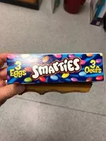 Mängden socker i 3 eggs SMARTIES