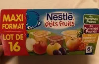 Mängden socker i Nestlé p'tits Fruits