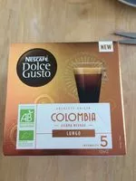 Mängden socker i DOLCE GUSTO BIO Lungo Colombia