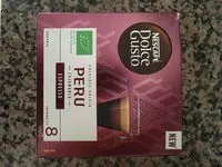 Mängden socker i Dolce Gusto Perú espresso