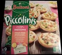 Mängden socker i Piccolinis Indiana