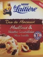 Mängden socker i Moelleux et noisettes caramélisées glace vanille