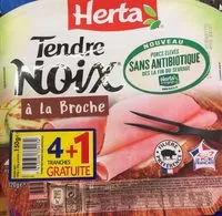 Mängden socker i Tendre noix à la broche