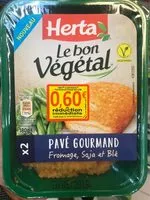 Mängden socker i GARDEN GOURMET Pavé Gourmand fromage soja et blé x2