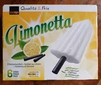 Mängden socker i Limonetta sorbet au citron