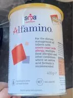 Mängden socker i Alfamino