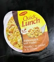 Mängden socker i Quicklunch Rahmnüdeli Poulet