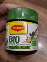 Mängden socker i Bouillon de légumes en poudre
