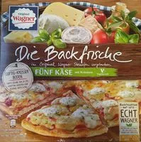 Mängden socker i Die Backfrische - Fünf Käse