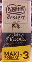 Mängden socker i NESTLE DESSERT Noir Absolu 3x170g