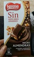 Mängden socker i Chocolate negro sin azúcares almendras