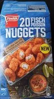 Mängden socker i 20 poisson nuggets