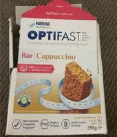 Mängden socker i Bar cappuccino flavour