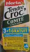 Mängden socker i Tendre croc comté