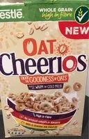Mängden socker i Oat cheerios