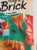 Mängden socker i Feuilles de Brick