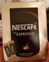 Mängden socker i Nescafé typ Espresso