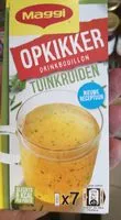 Mängden socker i Opkikker drink bouillon tuinkruiden