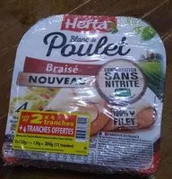 Mängden socker i Blanc de poulet braisé