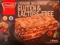 Mängden socker i Lasagne bolognese gluten & lactose free