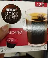 Mängden socker i Dolce gusto Americano