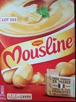 Mängden socker i Purée Mousline