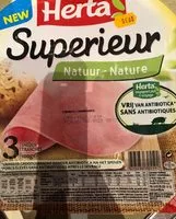 Mängden socker i Jambon superieur