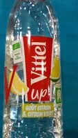 Mängden socker i VITTEL UP eau aromatisée Citron & Citron vert BIO 50cl