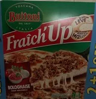 Mängden socker i BUITONI FRAICH'UP Pizza Surgelée Bolognaise 1800g / 2+1 offerte