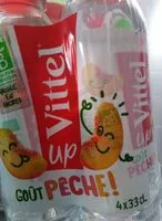 Mängden socker i Vittel Up 4x33cl pêche