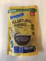 Mängden socker i Nesquik Porridge