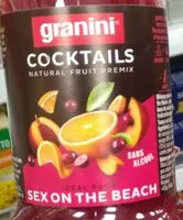 Mängden socker i sex on the beach