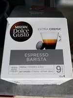 Mängden socker i DOLCE GUSTO Espresso Barista