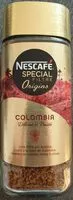 Mängden socker i NESCAFE SPECIAL FILTRE Origins Colombia